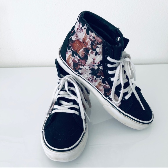 VANS ASPCA KITTY CATS HI TOP UNISEX SNEAKERS